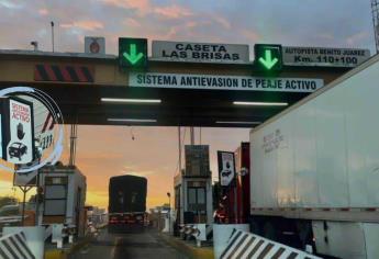 Así funciona el sistema que evita volarse las casetas de cobro en Sinaloa