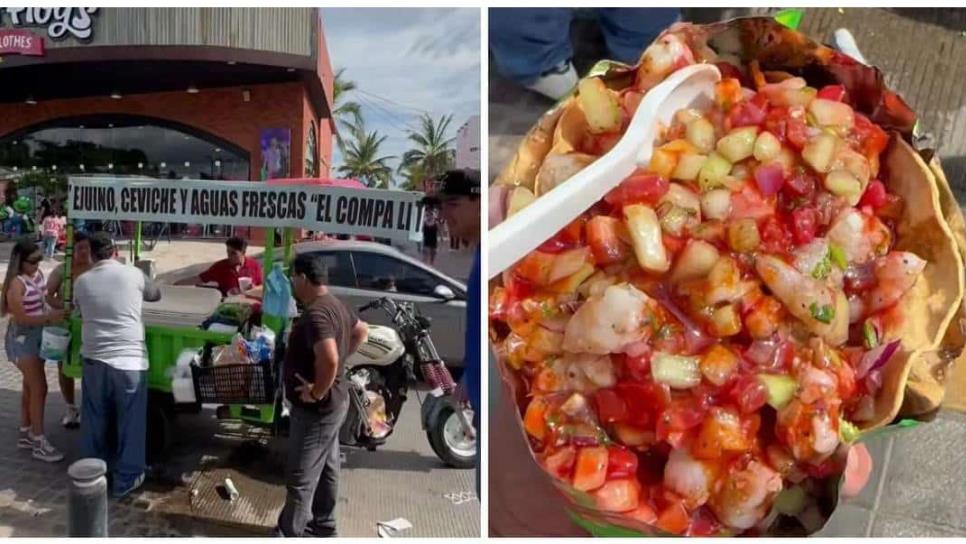 Estos son los Tostitos con ceviche más “reportados” de Mazatlán | VIDEO