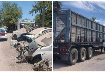 Tránsito va al rescate de las banquetas en Los Mochis