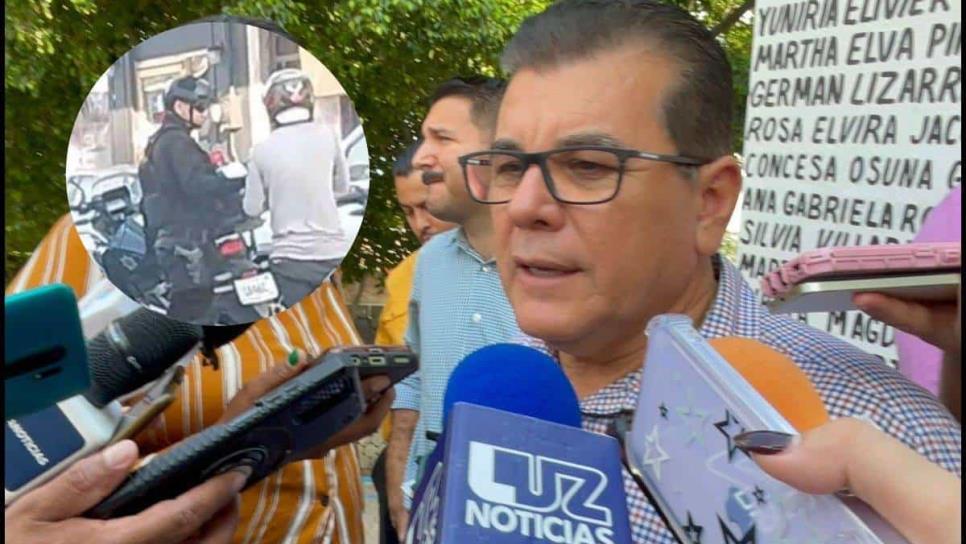 Alcalde de Mazatlán ordena investigar denuncia de extorsión policial a motociclistas y advierte posible baja del responsable