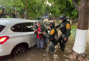 Ejército implementa el PLAN DN-III-E por intensas lluvias en Culiacán