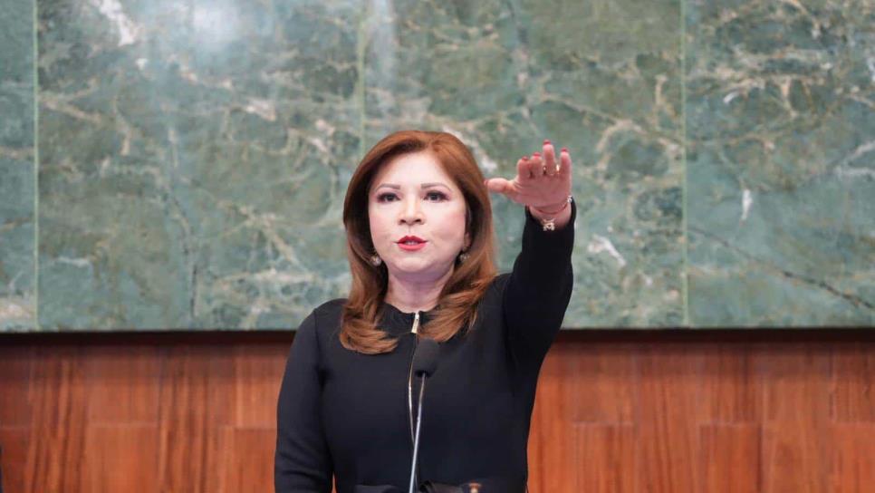 Gloria Himelda Félix se convierte en la nueva Presidenta de la Mesa Directiva en el Congreso de Sinaloa  