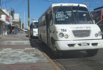 Buscan aumento a tarifas del transporte público en Sinaloa