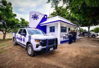 Activan caseta de policías en el fraccionamiento del Conchi en Mazatlán