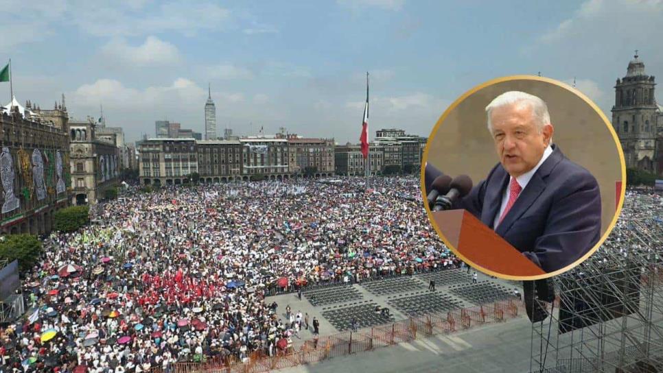 ”En México, cada mes, 100 mil personas salen de la pobreza”: AMLO presenta último informe como Presidente