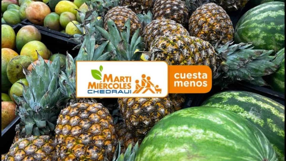 Marti-miércoles Chedraui: ofertas del 3 y 4 de septiembre en frutas y verduras