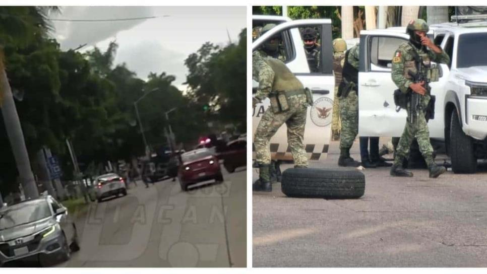 Nadie se baje, tírense al piso; chofer protege a pasajeros en enfrentamiento de Culiacán | VIDEO