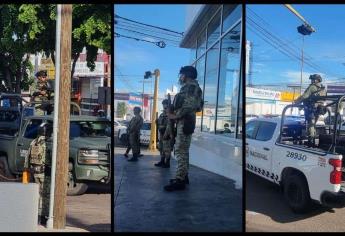 Militares blindan la Ministerial en Culiacán tras resguardo del detenido en enfrentamiento