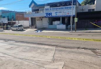 Asesinan a balazos a sujeto en la colonia Cinco de Mayo de Culiacán