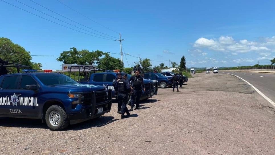 Refuerzan seguridad en carreteras de San Ignacio y Elota tras violencia en Culiacán Refuerzan seguridad en carreteras de San Ignacio y Elota tras violencia en Culiacán