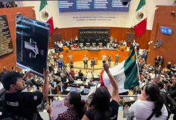 Reforma al Poder Judicial: “portazo” en el Senado, declaran receso ante manifestaciones