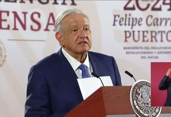 Hay elementos suficientes para garantizar la paz en Culiacán: AMLO