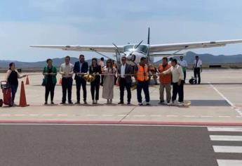 Inauguran ruta aérea Los Mochis-Creel para impulsar turismo hacia las Barrancas del Cobre