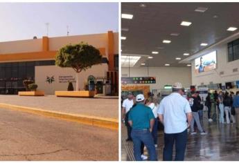 Ileana provoca cancelación de algunos vuelos en Aeropuerto de Los Mochis