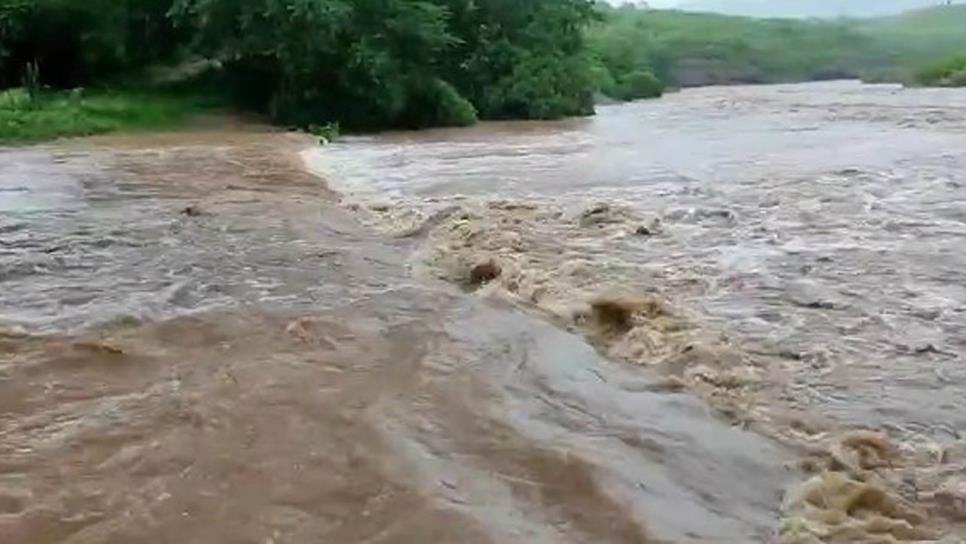 Alerta en Guasave por el incremento del caudal del Río Sinaloa