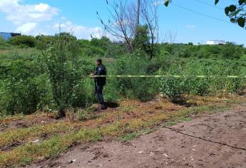 Encuentran a una persona sin vida, desnuda y esposada, junto al canal Bacurimí en Culiacán