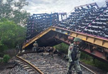 Se descarrila tren carguero en Estación Naranjo y deja tres heridos