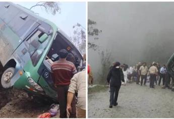 Accidente en ruta a Machu Picchu deja al menos 20 heridos, entre ellos turistas mexicanos