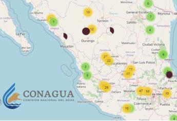 ¿Cuál es la presa de Sinaloa con menos agua tras los días lluviosos? Esto dice Conagua