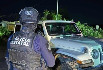 Policías Estatales del Grupo Élite recuperan camioneta con reporte de robo en Culiacán