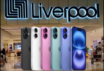 ¿Cuánto cuesta el iPhone 16 en Liverpool y a cuantas mensualidades está? 