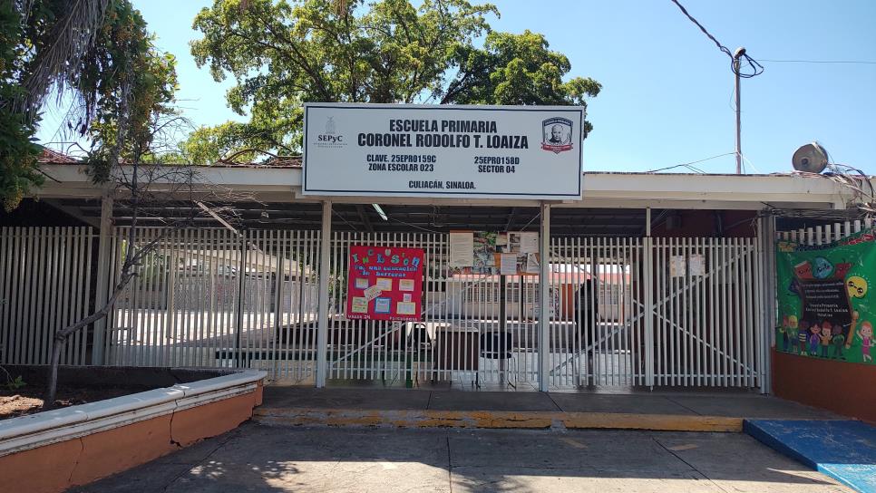 Continúa el ausentismo; escuelas de Culiacán lucen completamente vacías este miércoles