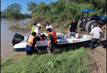 Regresan a sus hogares todas las familias afectadas por la creciente del Río Sinaloa