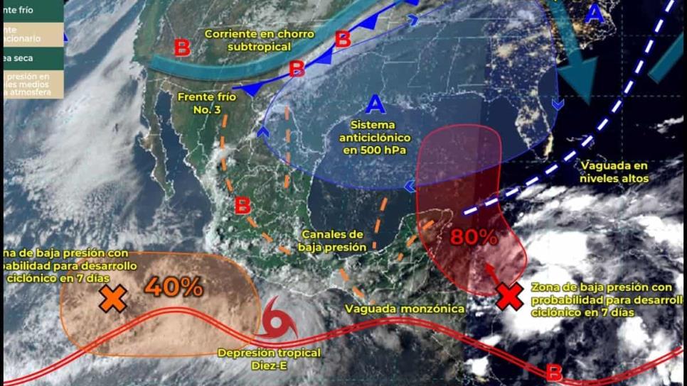 ¿Va a llover en Sinaloa esta semana? Pronóstico del clima del 23 al 27 de septiembre