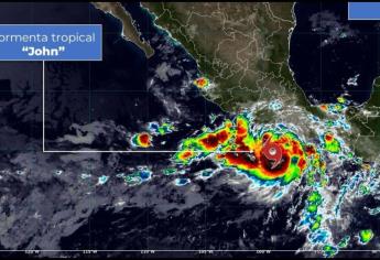 Tormenta Tropical John evolucionará a huracán categoría 2, ¿cuándo tocará tierra en México?