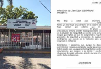 SEPyC: escuelas no deben de deslindarse de la seguridad de los niños a través de cartas responsivas