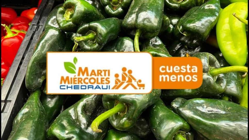 Marti-miércoles Chedraui: ofertas del 24 y 25 de septiembre en frutas y verduras