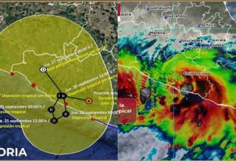 John se degrada a tormenta tropical; aún así dejará lluvias en algunos estados