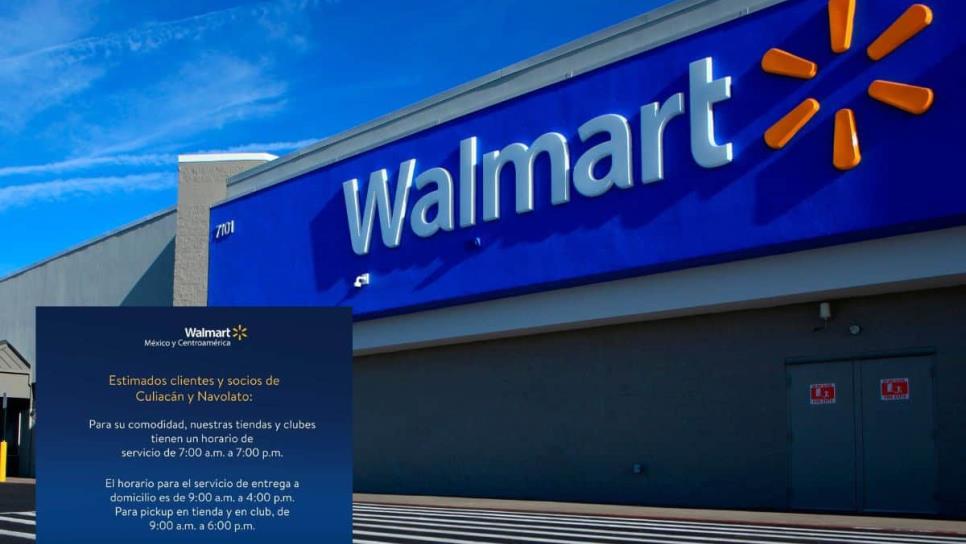 Walmart y Sams Club recortan horarios en Culiacán por ola de violencia