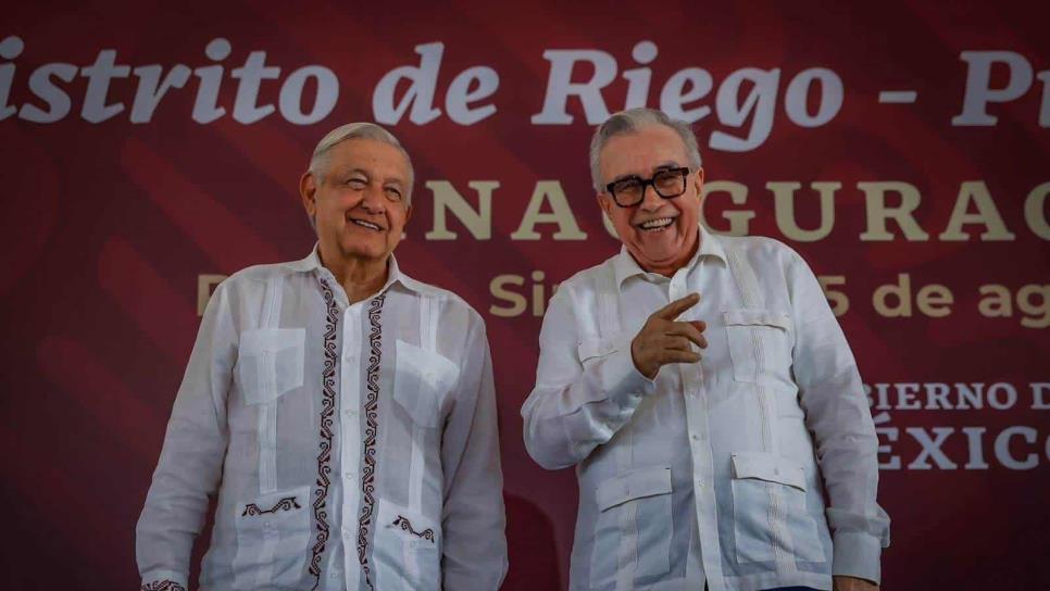 AMLO llegará este viernes a El Rosario para entregar el sistema de riego de la Presa Santa María