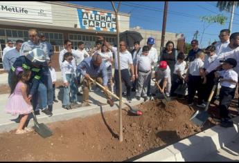 Arranca etapa de arborización en el López Mateos de Los Mochis