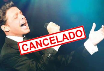 Concierto de Luis Miguel en Mazatlán se cancela por ola de violencia en Sinaloa