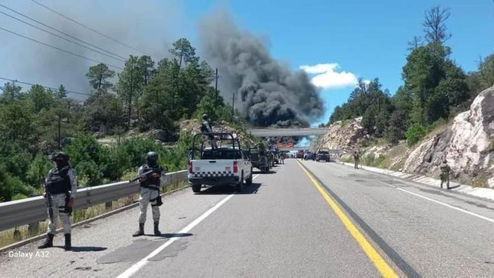 Se restablece circulación en la Mazatlán-Durango tras 14 horas de bloqueo