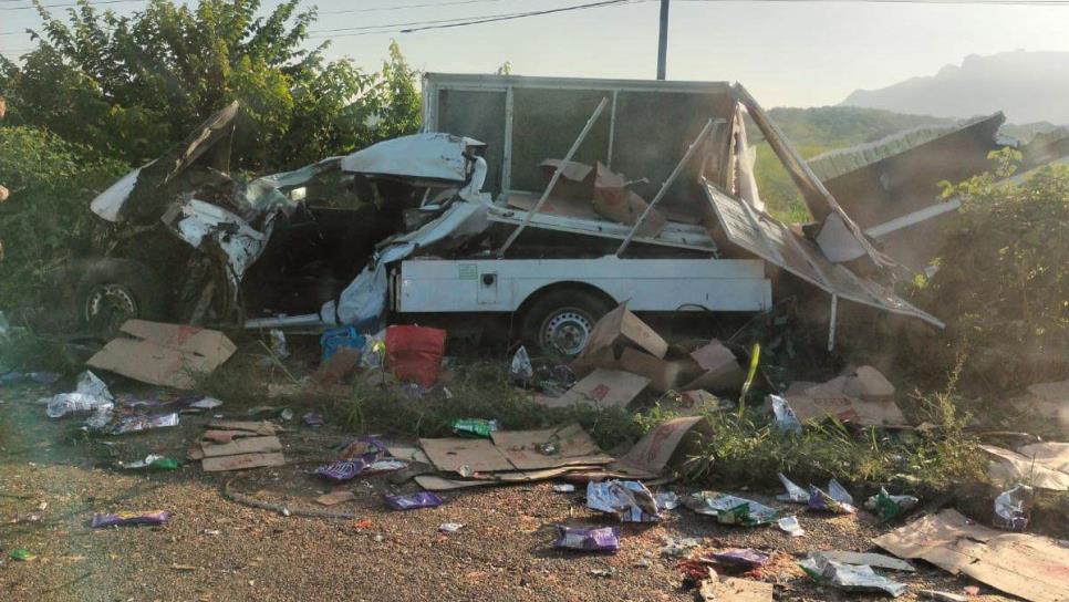 Fuerte choque en El Rosario deja 4 lesionados; dos son trabajadores del campo