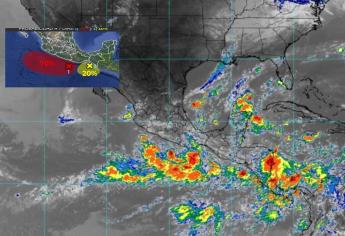 Conagua alerta por 2 zonas de baja presión con probabilidad de desarrollo ciclónico en el Pacífico 