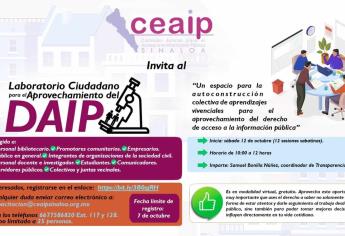 CEAIP lanza taller de aprovechamiento del derecho de acceso a la información