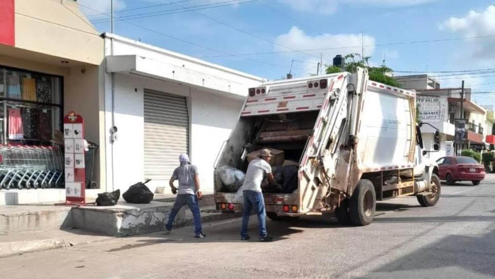 Reanudan recolección de basura en comunidades afectadas por violencia en Elota Reanudan recolección de basura en comunidades afectadas por violencia en Elota