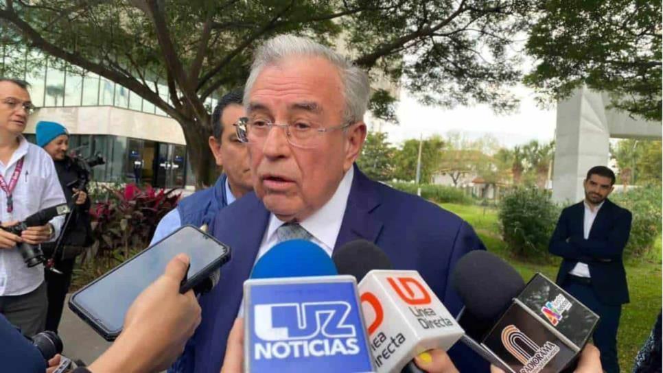 Rocha pide al IMSS e INFONAVIT que no multen a empresarios afectados por la violencia en Sinaloa