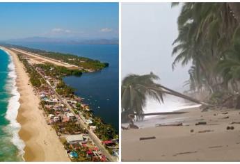 Esta playa “desapareció” en México por el paso del huracán John, ¿cuál es?