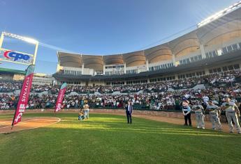 Cuadrangular del Bienestar de DIF Sinaloa llega al estadio de Cañeros de Los Mochis 