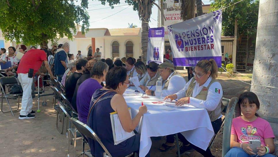 Bienestar proyecta pensionar a 25 mil mujeres de 63 a 64 años en Sinaloa