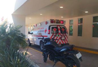 Menor de edad muere en el hospital tras sufrir accidente en motocicleta en Culiacancito