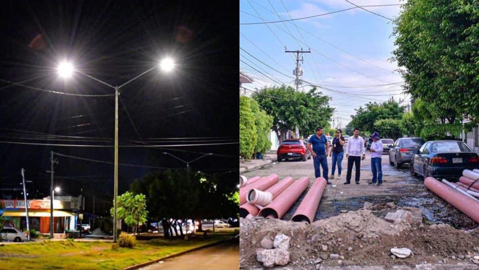 Édgar González instala 25 mil lámparas LED y ejecuta 267 obras sociales en Mazatlán