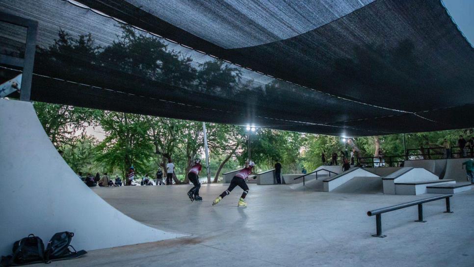 Gámez Mendívil inaugura parque de patinetas en Las Riberas, Culiacán