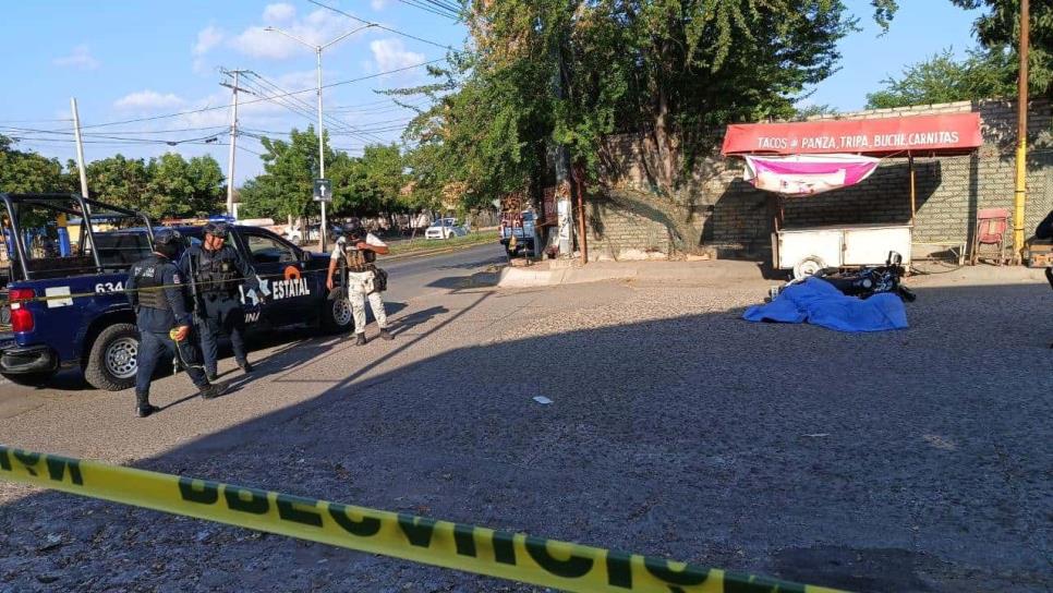 Matan a balazos dos motociclistas en el fraccionamiento Villa del Real, Culiacán