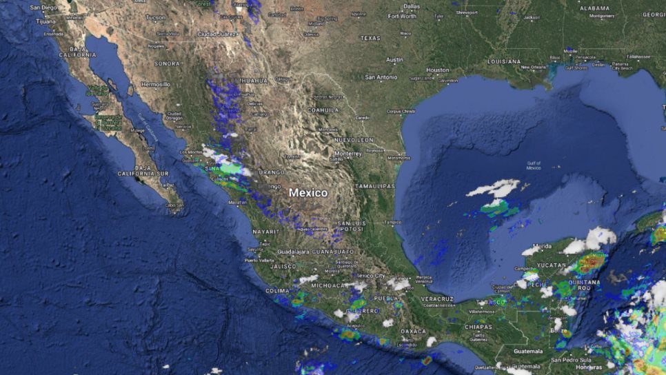 Frente frío número 4 ingresará a territorio mexicano